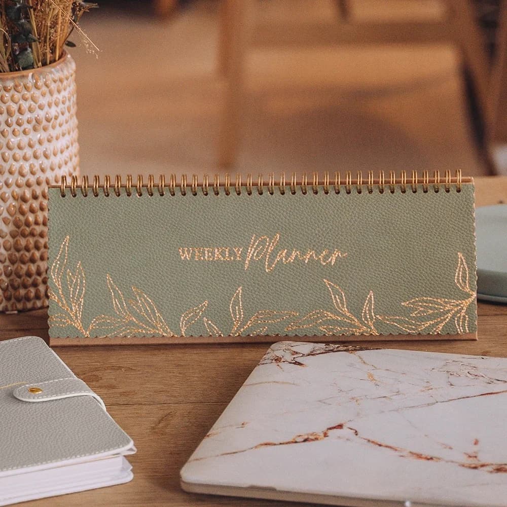 Weekly planner escritorio verde  1.jpg