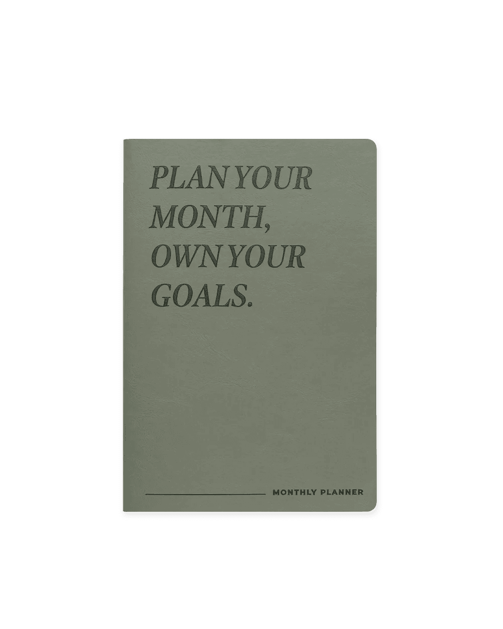 A5 Planner Mensual Matcha Latte - 1