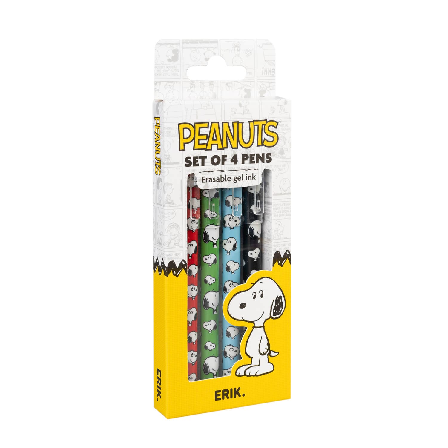 Set de 4 bolígrafos borrables Snoopy - 7