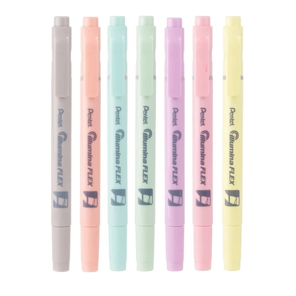 Resaltador Pastel Doble Punta