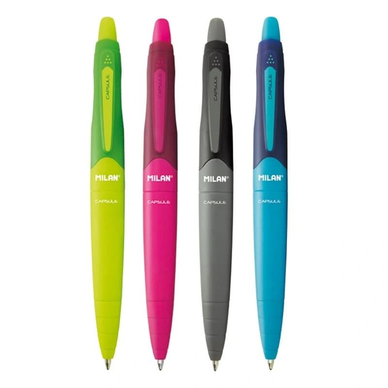 Set de 4 Bolígrafos Capsule