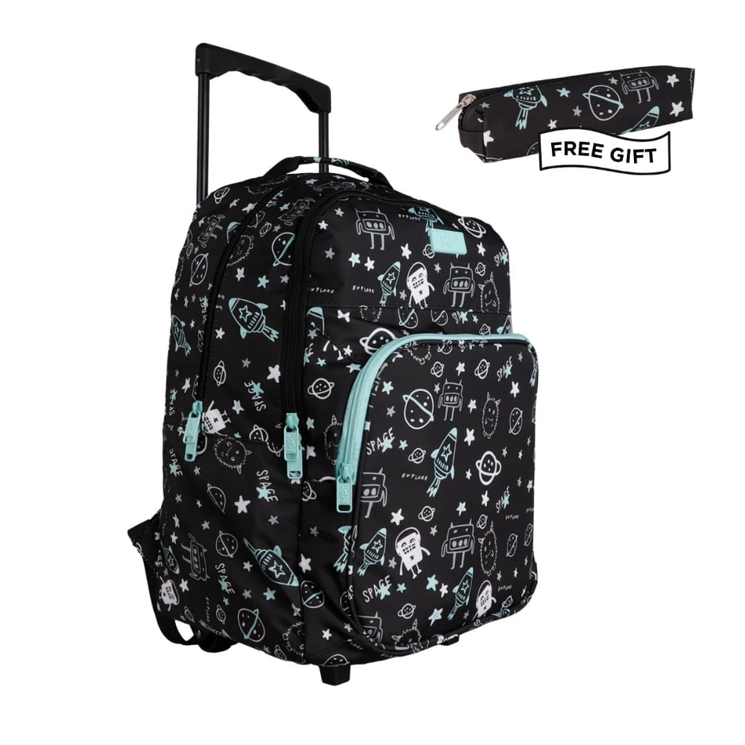 Galaxia con ruedas XL + Cartuchera