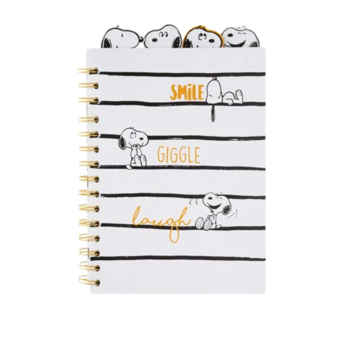 Anotador Snoopy Lazy Days A5